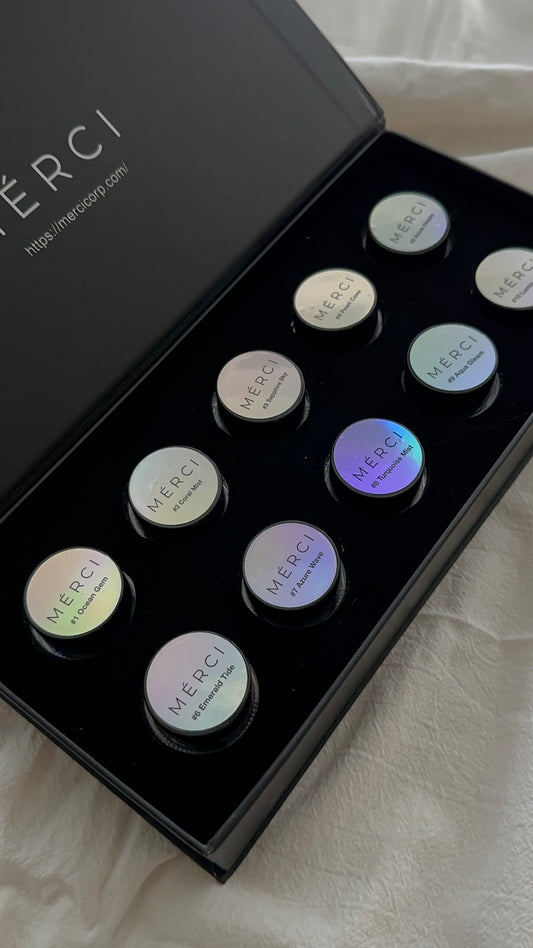 Moonlight Chrome Set of 10 color + color chart