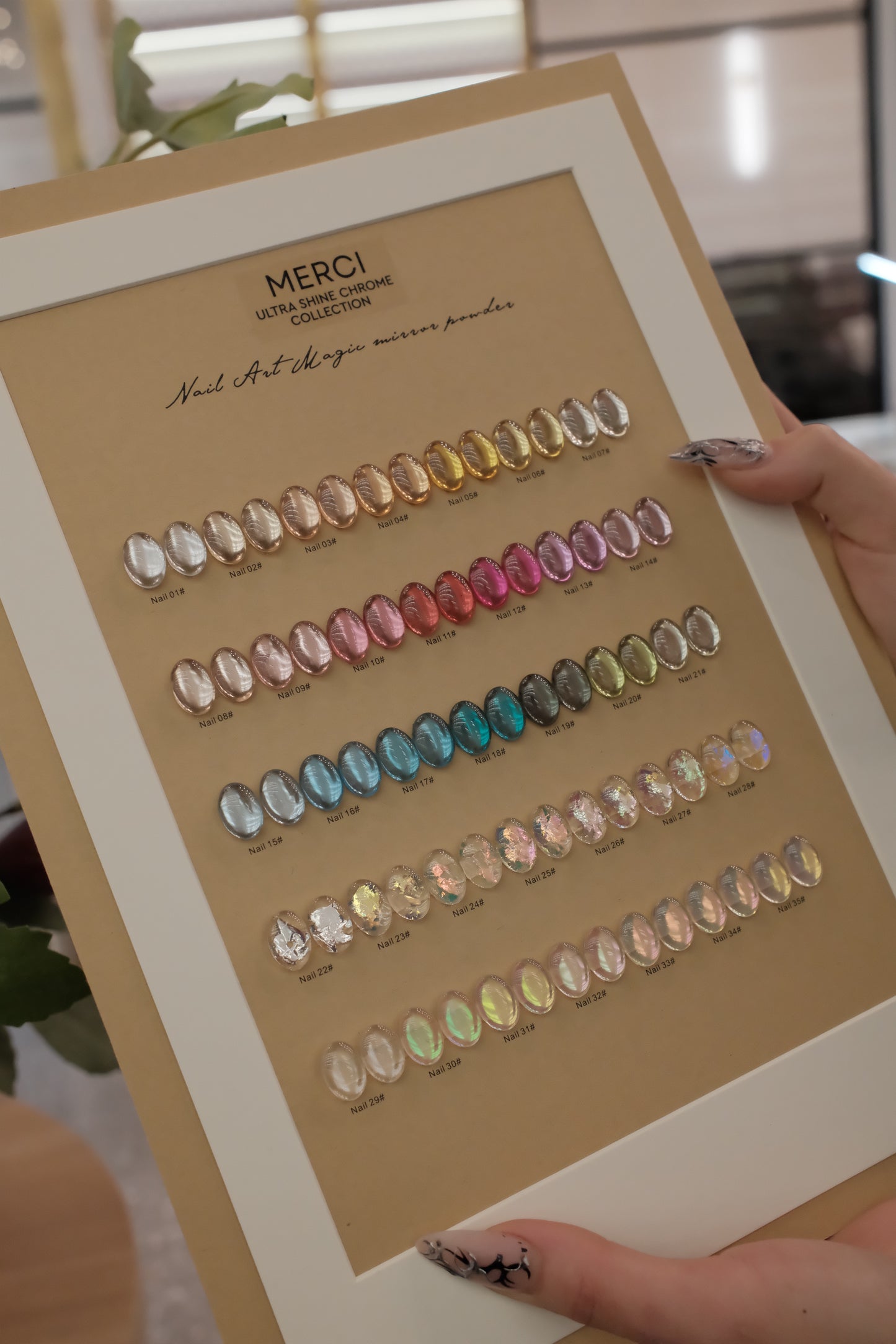 Ultra Shine Chrome 35 color collection