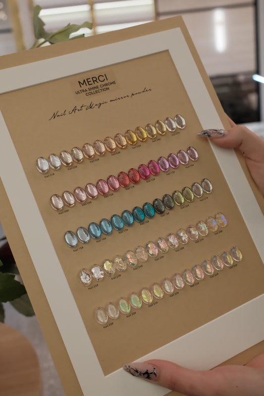 Ultra Shine Chrome 35 color collection