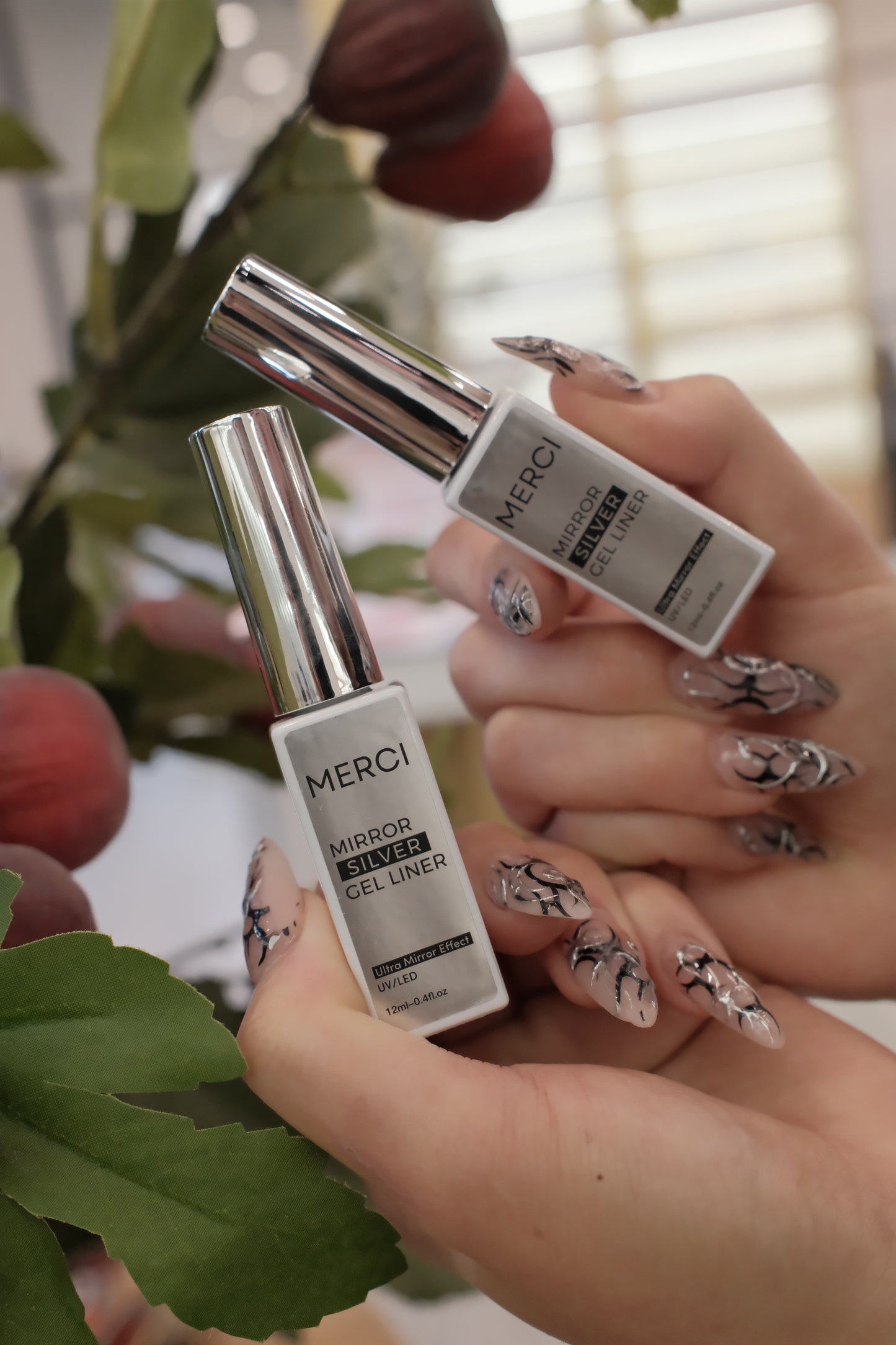 Silver Metalic Liner Gel