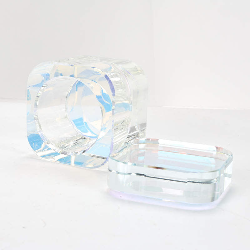 Glass Liquid Jar |square|