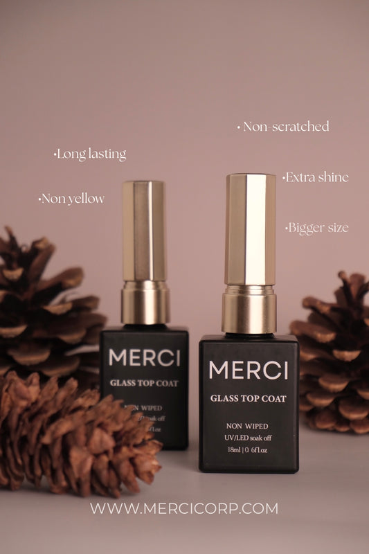 |new|  GLASS TOP COAT