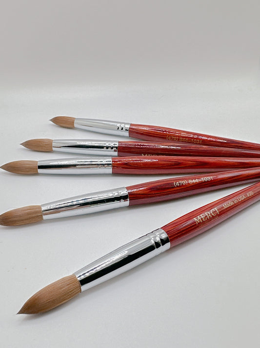 PREMIUM ARCYLIC BRUSH/ cọ đắp bột lông chồn cao cấp
